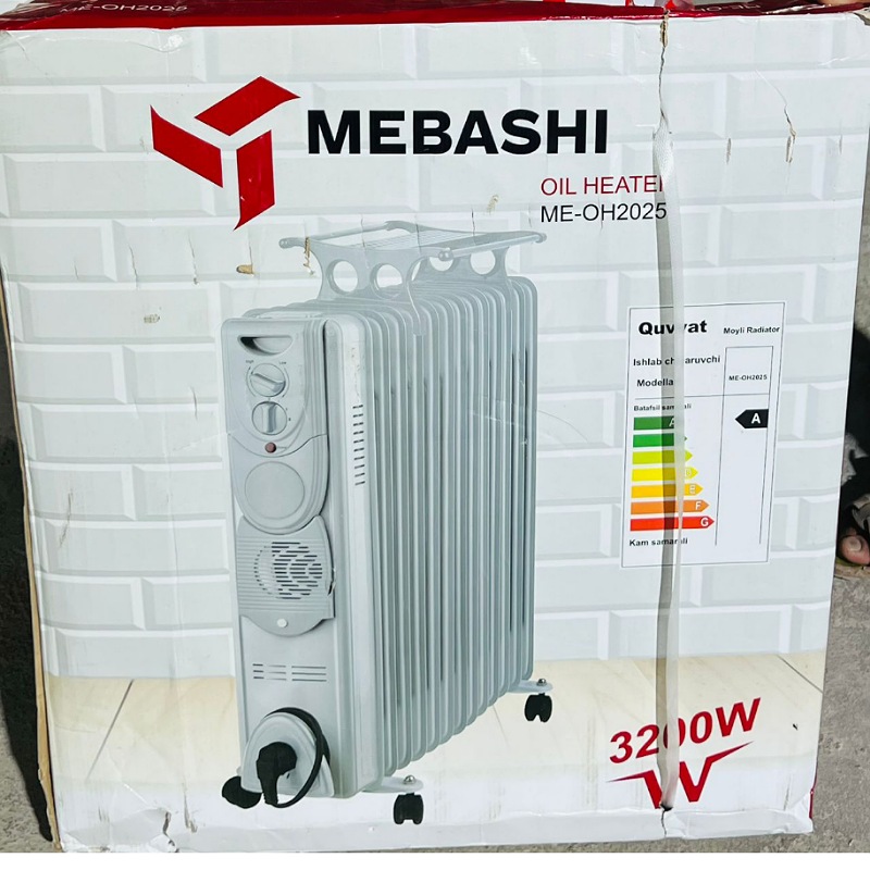 شوفاژ برقی برند مباشی ۱۳ پر ، فن دار