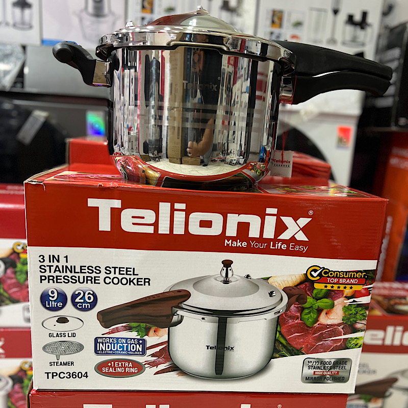 زودپز روگازی تلیونیکس مدل TPC3604 حجم 9 لیتر